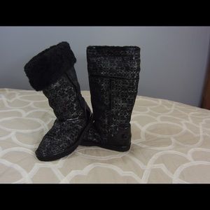 *EUC* Coach Signature Nikole Boots